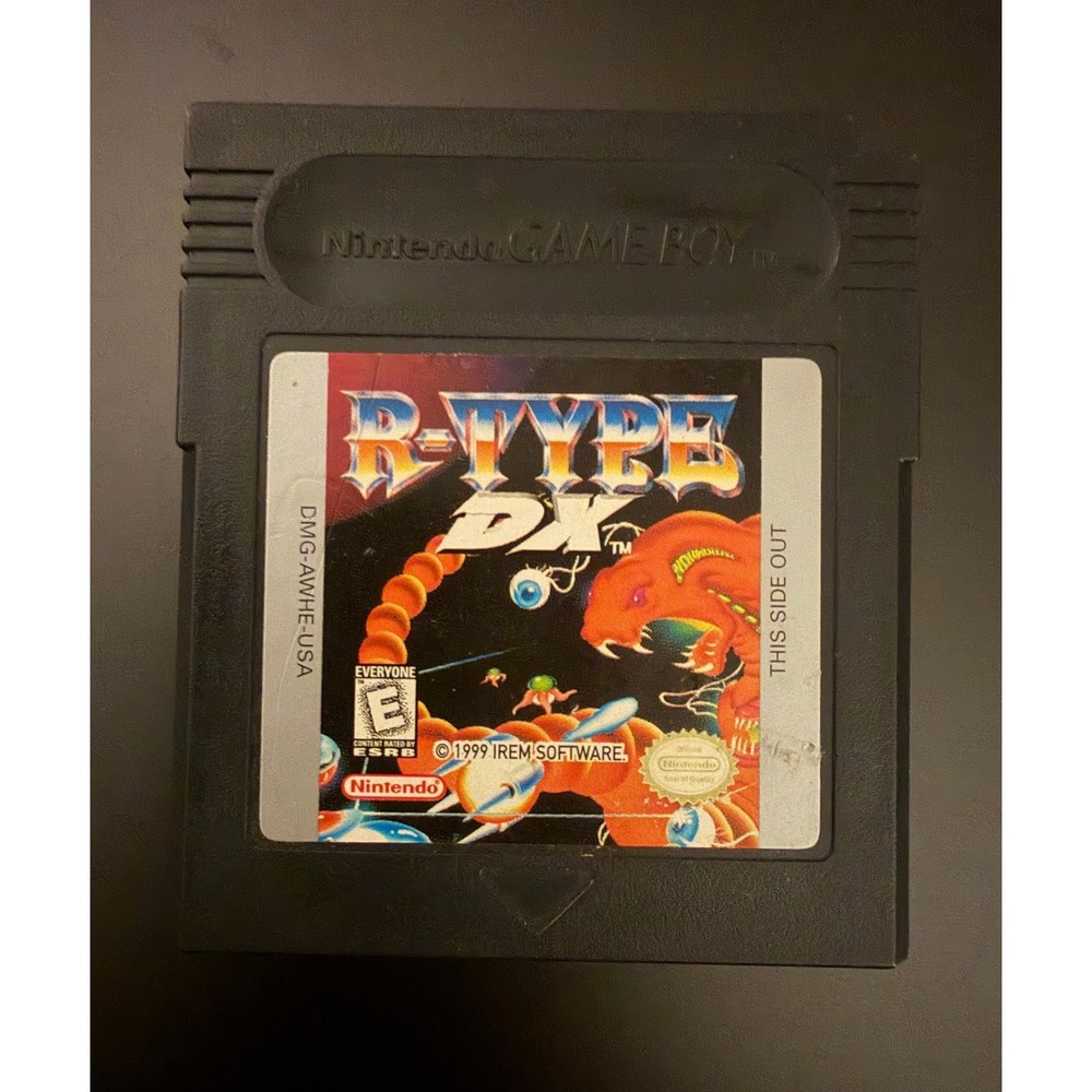 R-Type DX (Nintendo Game Boy Color, 1999) Cart Only - Tested Working